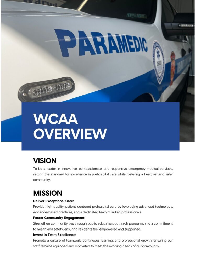 page 2 - WCAA overview